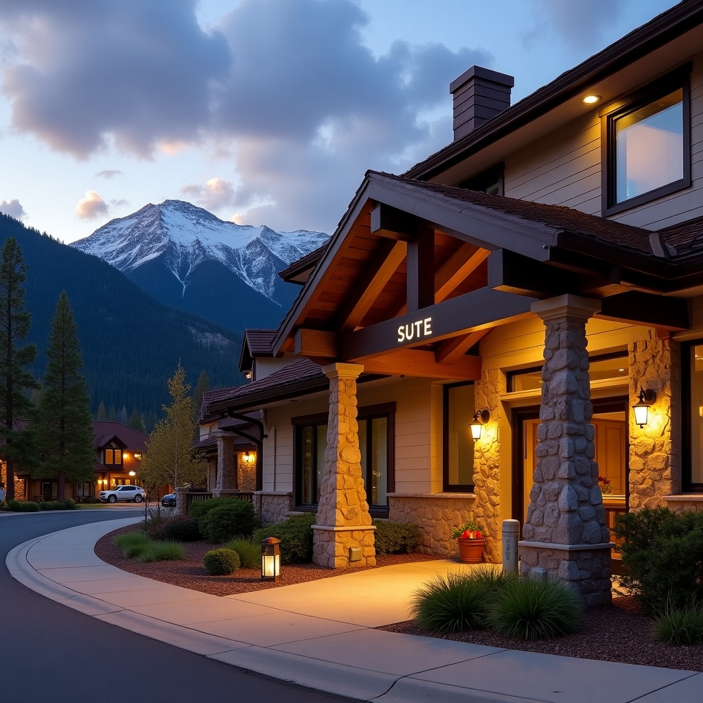 Exterior view of our South Lake Tahoe office building in Heavenly Village