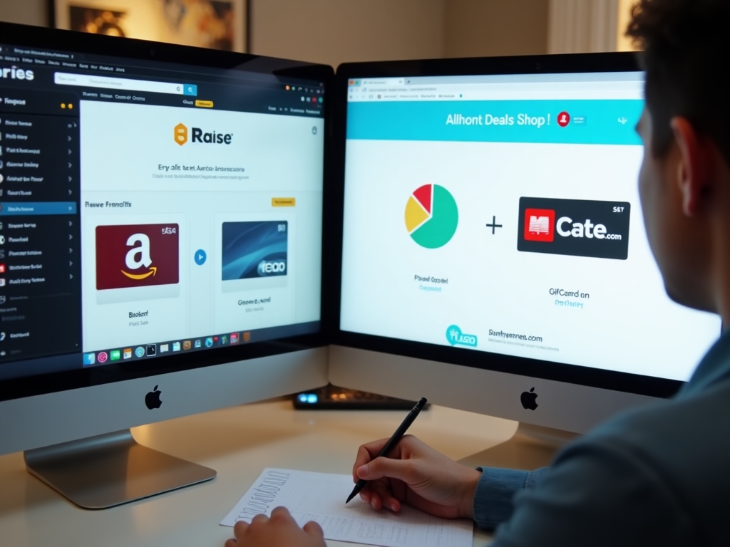 Online marketplace for discounted gift cards