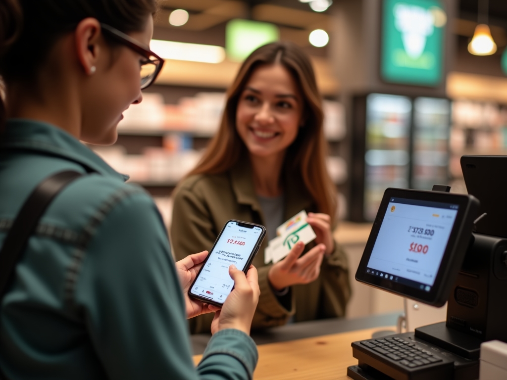 Person applying promo code during checkout