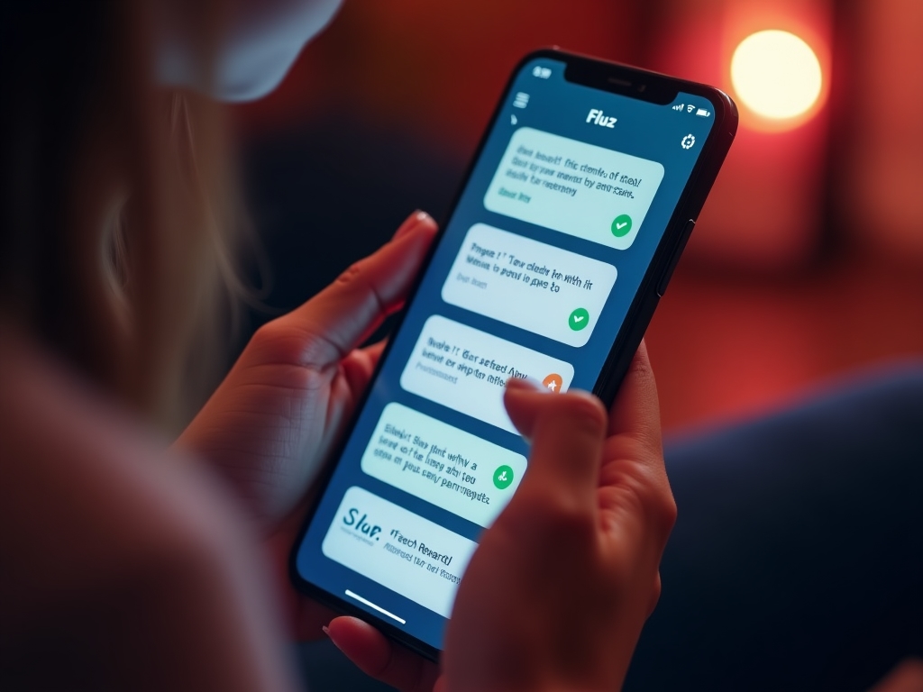 Person using multiple cashback and gift card reward apps on smartphone